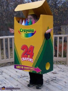 crayons costume