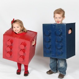 Halloween Costumes to Make out of Moving Boxes