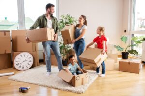 stress out of moving with kids
