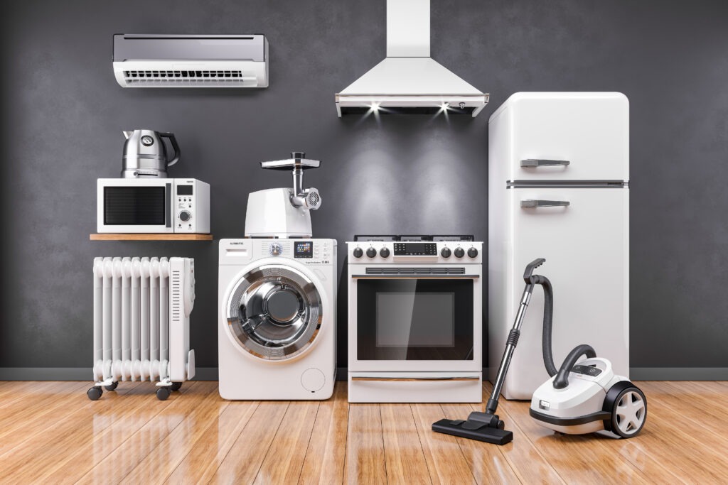 TIPS FOR STORING APPLIANCES LIKE WASHERS, DRYERS, AND KITCHEN APPLIANCES